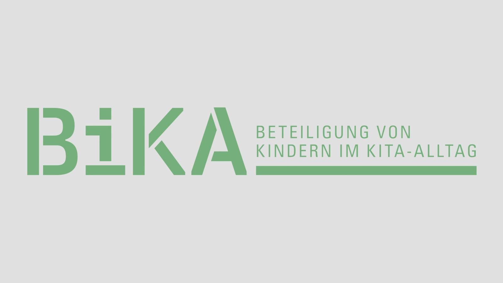 Logo des Projekts BiKA C Beteiligung von Kindern im Kita-Alltag