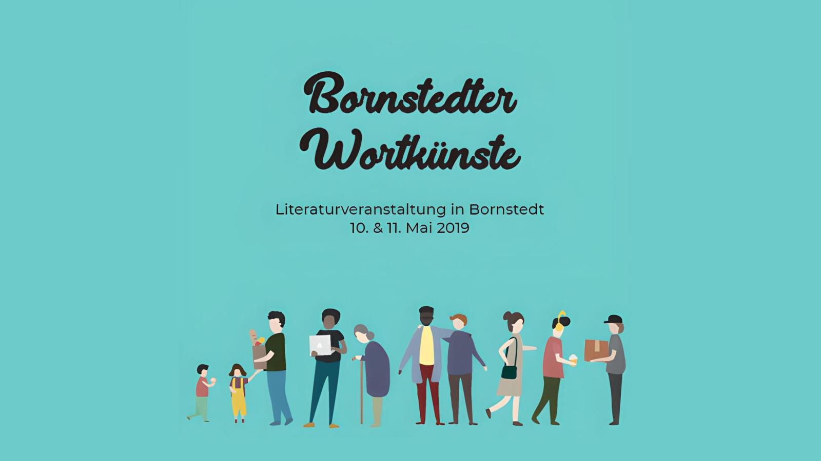 Keyvisual der Projektarbeit "Bornstedter Wortknste"