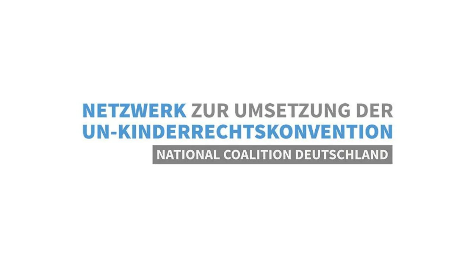 Logo des Netzwerks zur Umsetzung der UN-Kinderrechtskonvention