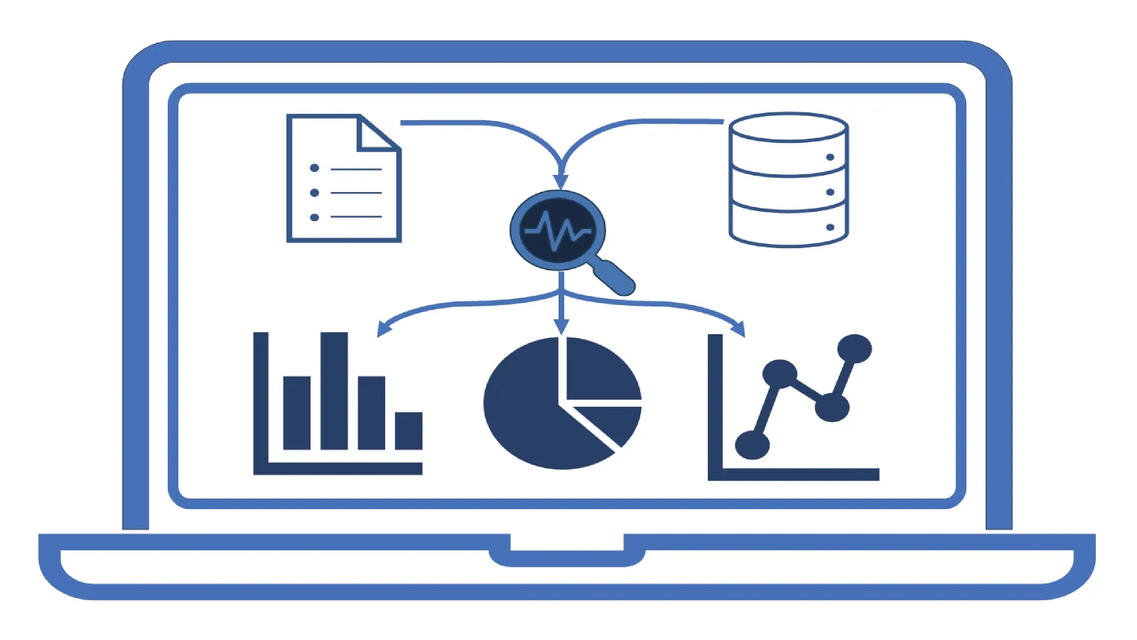 Visualisierung von Datenflssen mittels exemplarischen Grafiken, Tabellen und Dokumenten