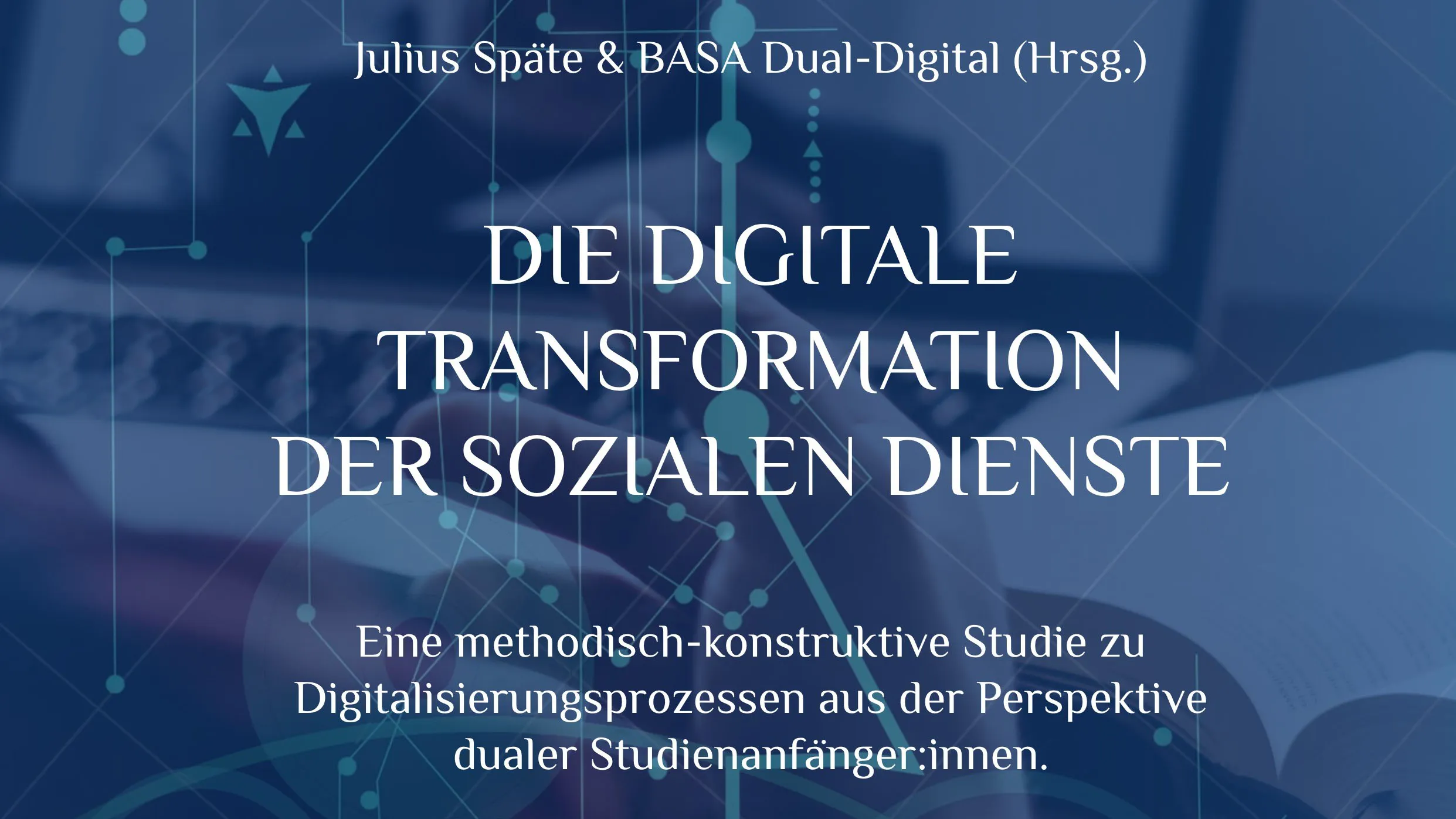 Ausschnitt des Buchcovers "Die digitale Transformation der sozialen Dienste"