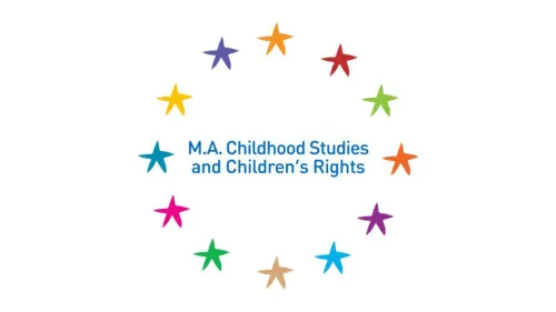  Logo des Masterstudiengangs Childhood Studies and Children's Rights