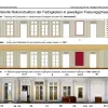 Grafische Rekonstruktion der Farbigkeiten zur Kl?rung der Farbgestaltung zu jeweiliger Zeit.